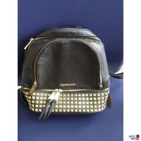 Michael Kors Rhea Backback Lederrucksack schwarz