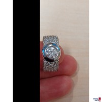 Damen Weißgold Ring 585 ‰ punziert