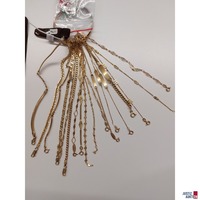 1 Armreif und 18&lpar;Arm&rpar;Ketten 81&comma;4g