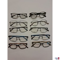 10 diverse Brillenfassungen alle NEU versch. Modelle - Bruno Banini - Vistan Germany - Flextan - Titan