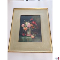 Bild von Stern &lpar;K&uuml;nstler 20&period; Jh&rpar; - Rosenstrauss in Vase