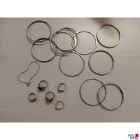 Konvolut an diversen Silberschmuck 925 &permil; punziert - zusammen 176&comma;6 g