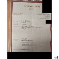 Ein Pfandschein des Dorotheums Wien