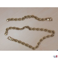 Set bestehend aus Halskette und Armkette 585 &permil; punziert&nbsp;