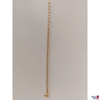 Karreearmband 18kt Gold ca. 23 cm lang 2,50g