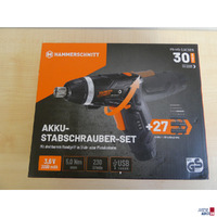 Akku-Stabschrauber-Set Hammerschmitt