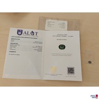 Blau-gr&uuml;ner Saphir 1&comma;53 ct mit Zertifikat