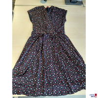 Jersey Kleid Max Mara Studio&comma; Farbe Schwarz Tupf&comma; Gr&ouml;&szlig;e L&comma; gebraucht