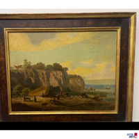 Oelbild Landschaft