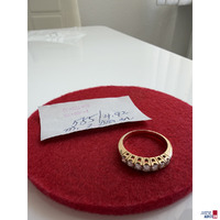 Goldring mit Brillanten