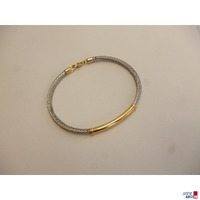 Armreif mit 750er Gold