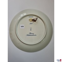 Wandteller Unterseite
