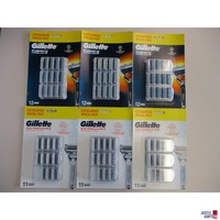 6 Packungen Gillette Rasierklingen Vorderansicht