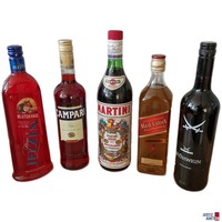 5 Flaschen Alkohol
