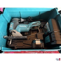 Akku-Pendelhubs&auml;ge mit Akku und Ladeger&auml;t