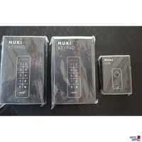 2 Nuki Keypad und 1 Nuki FOB Türöffner