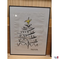 Bild mit Rahmen &lpar;K&uuml;nstler&colon; Hans Salcher&rpar; "Weihnachtsbaum"