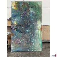 Bild ohne Titel 138x84 cm Öl auf Leinwand