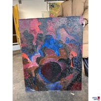 Bild Landschaft Schwarzsee 100x80 cm Öl auf Leinwand