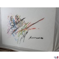 Bilder Konvolut aus 42 Papierarbeiten