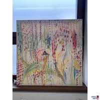 Bild Montagsnachmittagsträume 90x90 cm Gouache