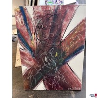 Bild ohne Titel 70x40 cm Öl auf Leinwand