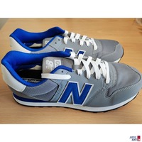 New Balance NB500 Grau/Blau