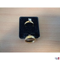 2x Ringe Modeschmuck 2- teilig&period;