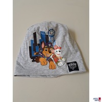 Mütze „Paw Patrol“ hellgrau mit Motiv Größe 52-54