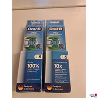 2 Packungen ORAL B B&uuml;rsten &lpar;a 5&nbsp;St&uuml;ck&rpar; NEU