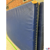 Blaue Weichbodenmatte