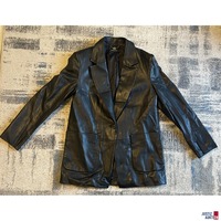 Marc Cain Lange Lederjacke