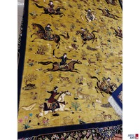 Maschineller Kn&uuml;pfteppich aus Viscose