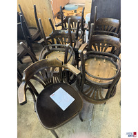 9 St&uuml;ck Bugholz Kaffeehausst&uuml;hle - &lpar;im Stil Thonet