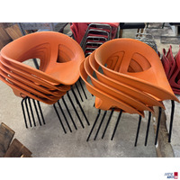 9 St&uuml;ck Schalenst&uuml;hle MOEMA von Gaber