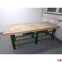 Werktisch Rückseite